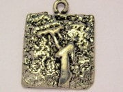 Mom Holding Baby In Air Genuine American Pewter Charm