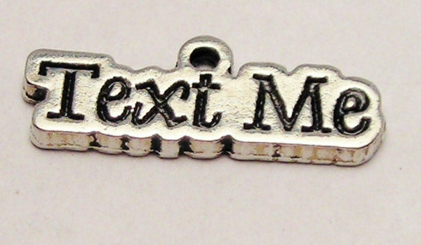 Text Me Genuine American Pewter Charm