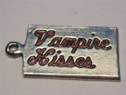 Vampire Kisses Genuine American Pewter Charm