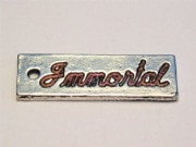 Immortal Genuine American Pewter Charm