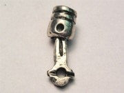 Piston Genuine American Pewter Charm