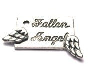 Fallen Angel Genuine American Pewter Charm