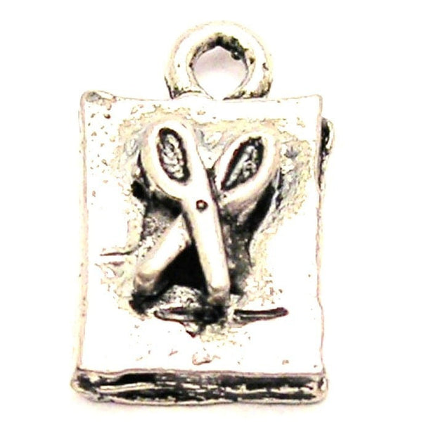 Cosmetology School Book Genuine American Pewter Charm