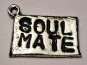 Soul Mate Genuine American Pewter Charm