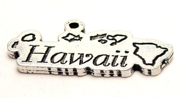 Hawaii Genuine American Pewter Charm