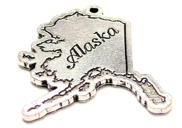 Alaska Genuine American Pewter Charm