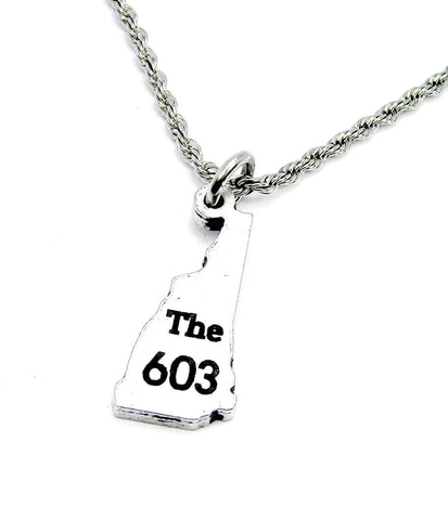 The 603 New Hampshire Necklace