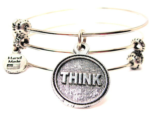 Think Triple Style Expandable Bangle Bracelet