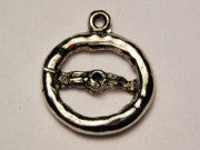 Steering Wheel Genuine American Pewter Charm