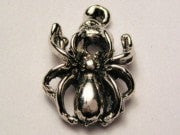 House Spider Genuine American Pewter Charm