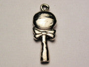 Rattle Genuine American Pewter Charm