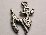 Poodle Genuine American Pewter Charm