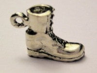 Men's Work Boot Genuine American Pewter Charm