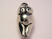 Nude Fertility Goddess Pendant Genuine American Pewter Charm