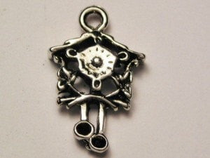 Cuckoo Clock Genuine American Pewter Charm