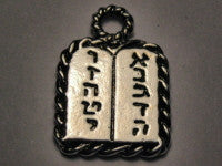 Tablet Genuine American Pewter Charm