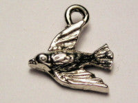 Sparrow Genuine American Pewter Charm