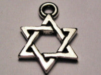 Star Of David Genuine American Pewter Charm