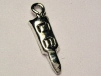 Negative Pregnancy Test Genuine American Pewter Charm