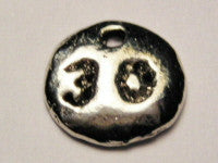 Thirty Genuine American Pewter Charm