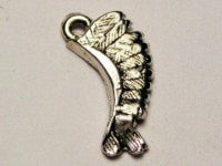 Indian Headdress Genuine American Pewter Charm