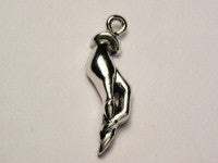 Witch Hand Genuine American Pewter Charm