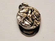 Marine Hat Genuine American Pewter Charm