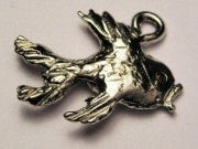 Goldfish Genuine American Pewter Charm